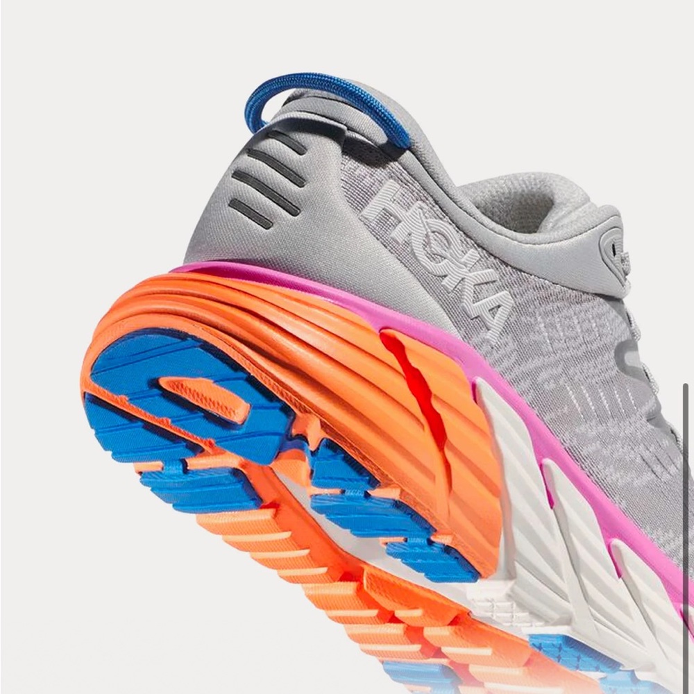 HOKA Gaviota 4 Harbor Mist / Nimbus Cloud Running Shoes - Picture 6 of 10